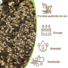 1 kg Sustrato para Lithops/Aizoáceas/Cactus + piedrecillas