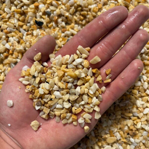 1 kg Gravilla Amarillo Importada 2-4 mm