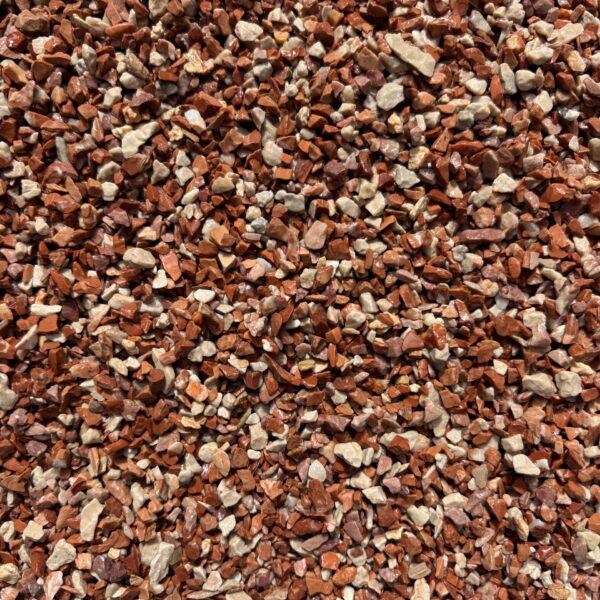 1 kg Gravilla Rojo coralito importada 2-4 mm
